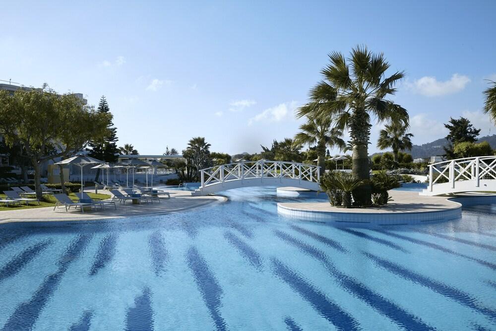 Electra Palace Rhodes Jalisos Zewnętrze zdjęcie The pool at the hotel